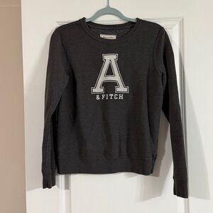 A&F dark Gray Sweatshirt